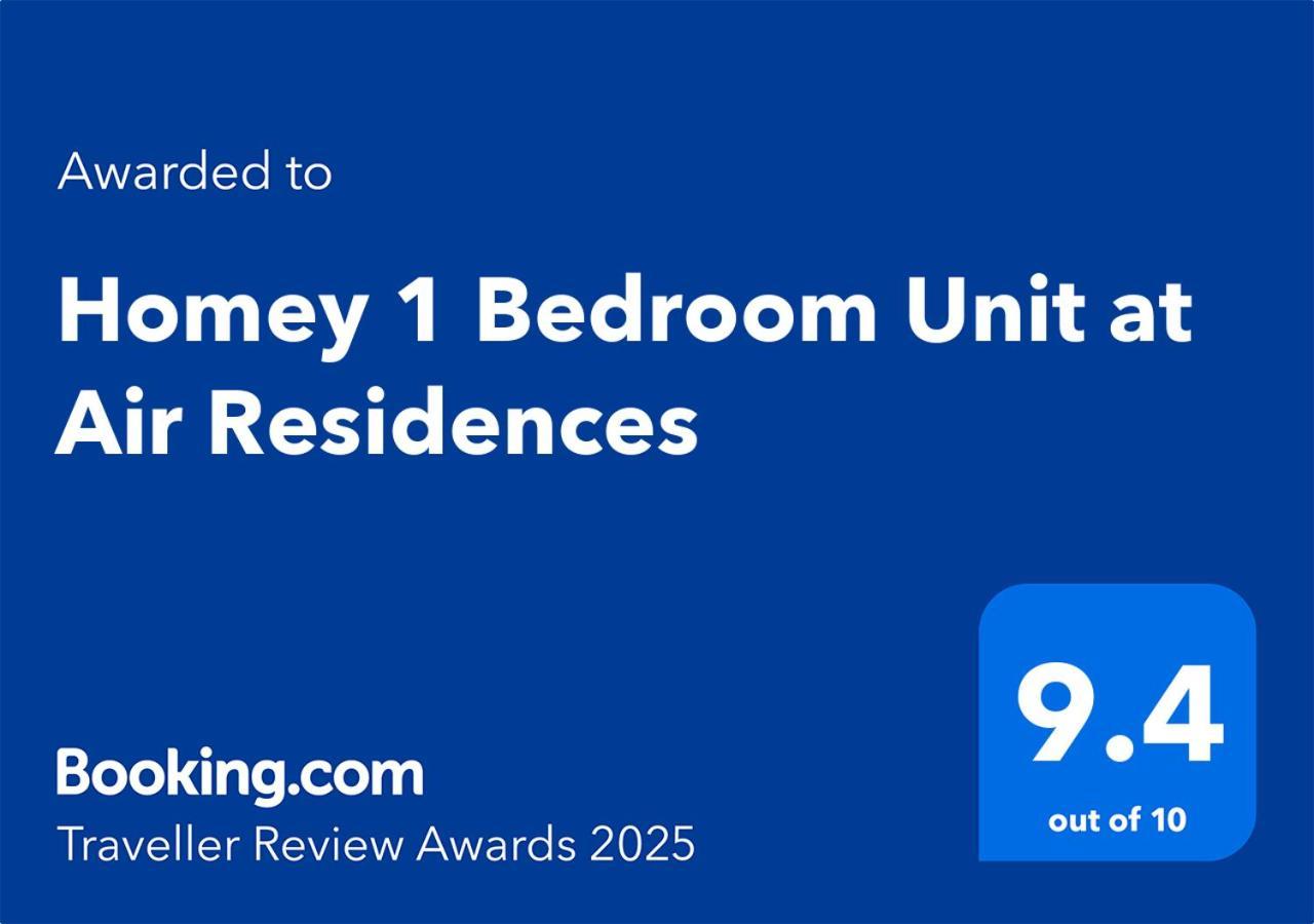 Homey 1 Bedroom Unit At Air Residences Makati City Dış mekan fotoğraf